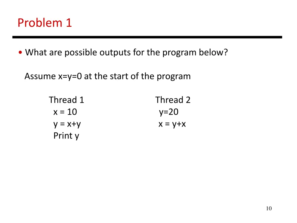 problem 1
