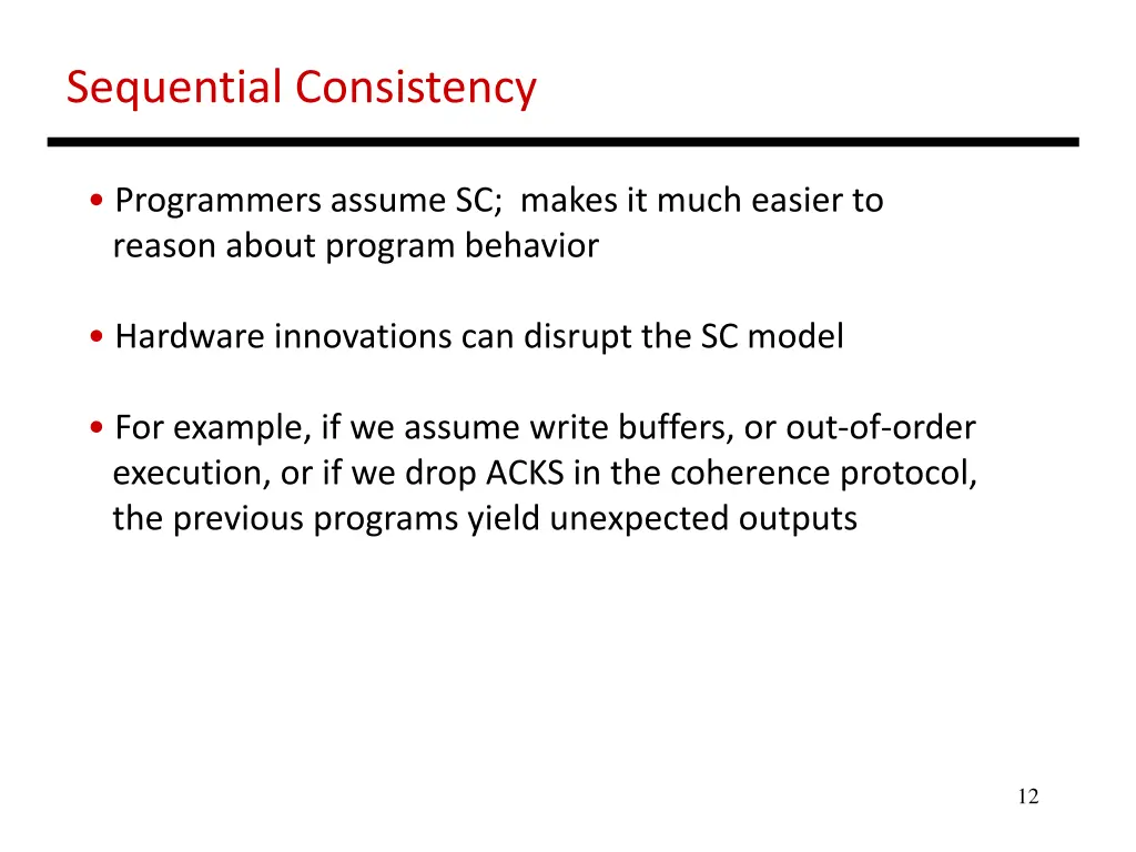 sequential consistency 1