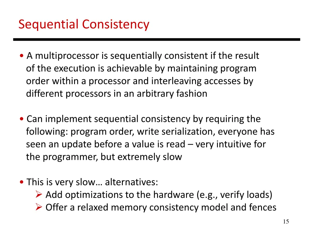 sequential consistency 2
