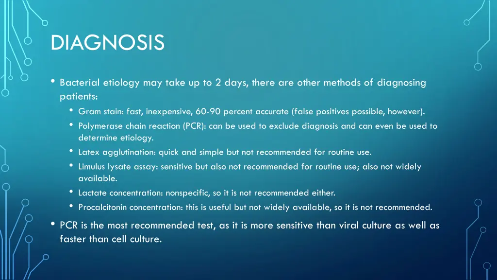 diagnosis