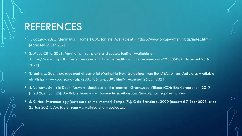 references