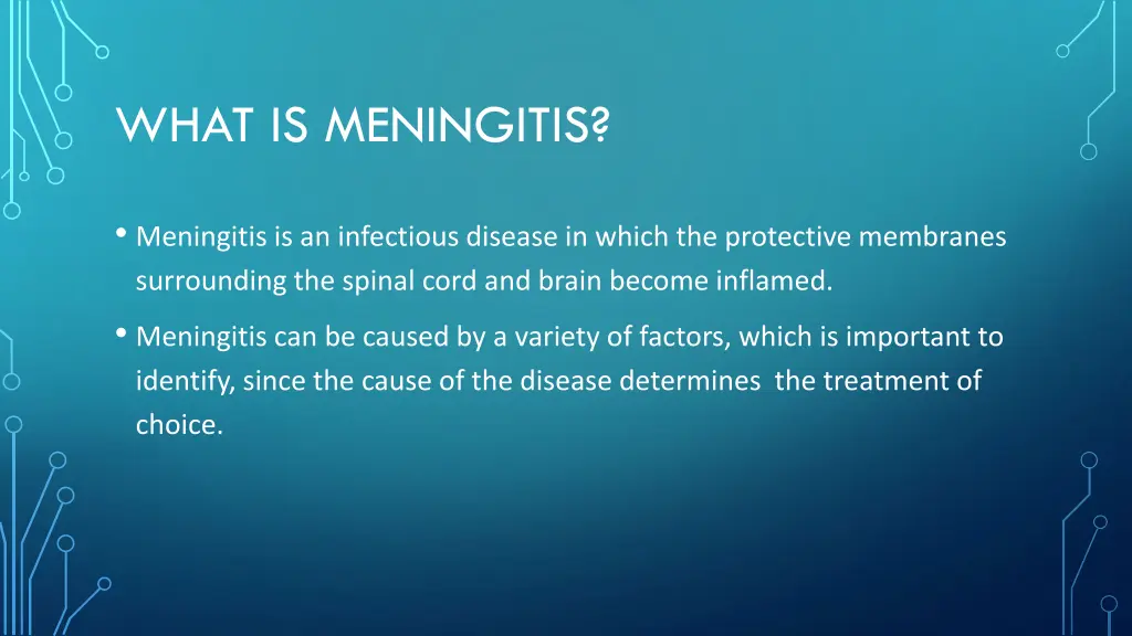 what is meningitis