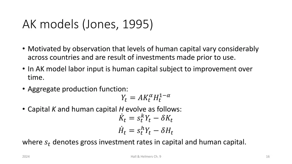 ak models jones 1995