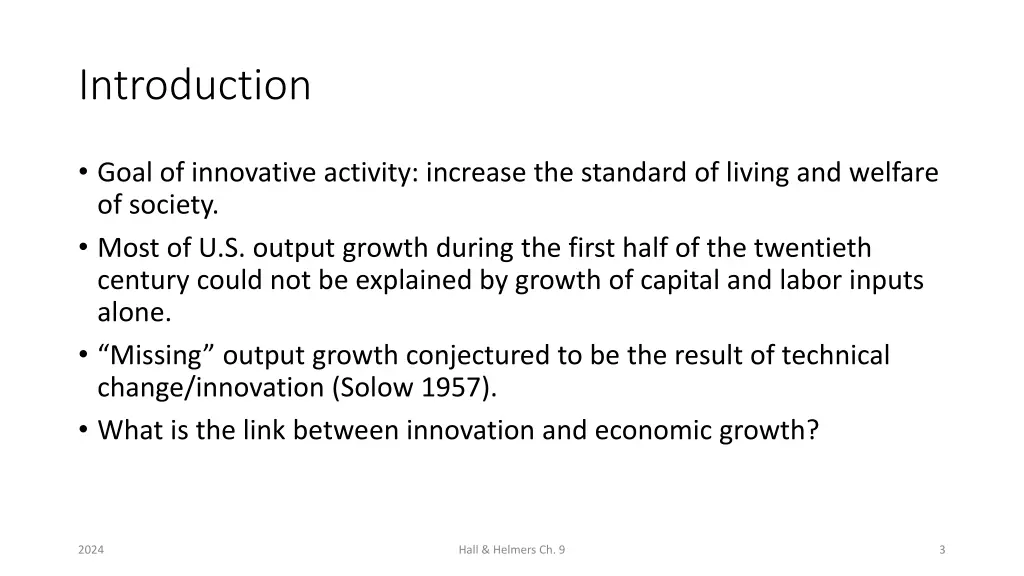 introduction