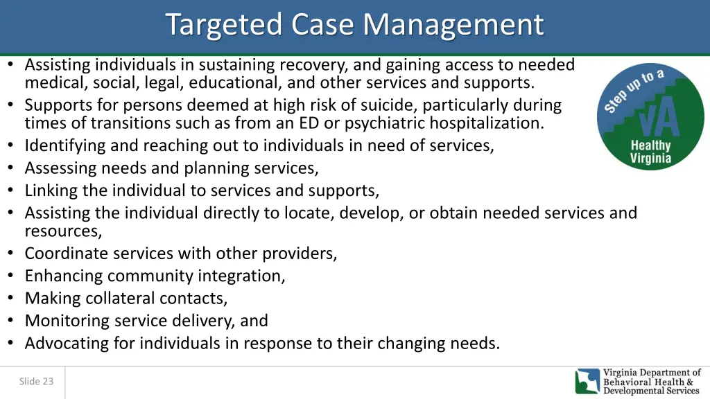 targeted case management