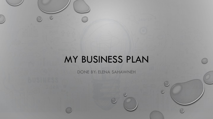 my business plan