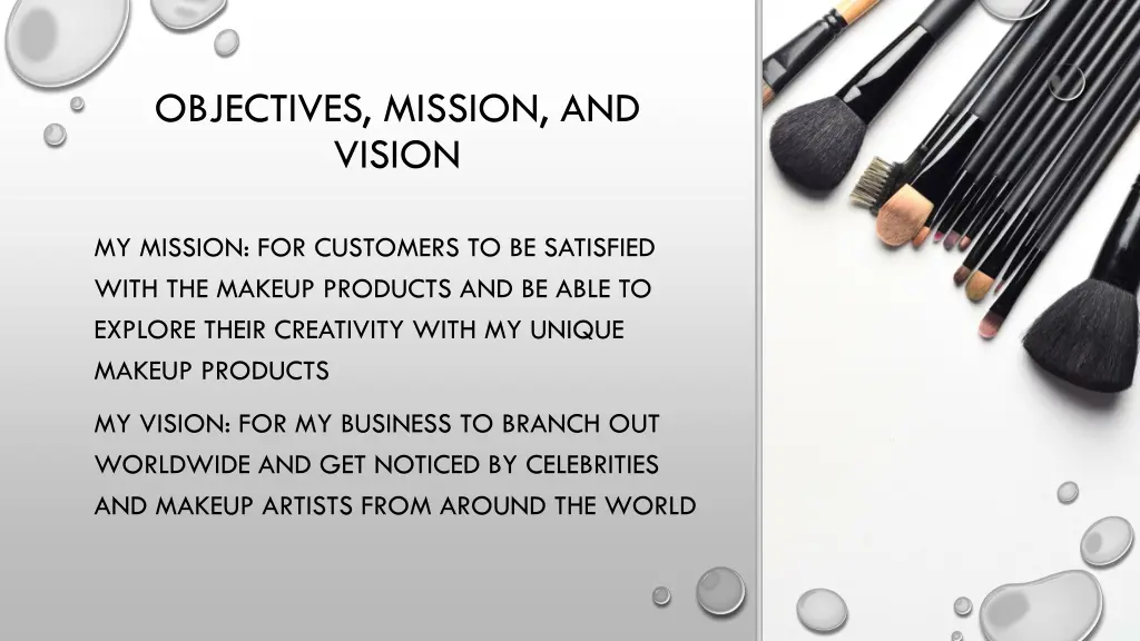 objectives mission and vision