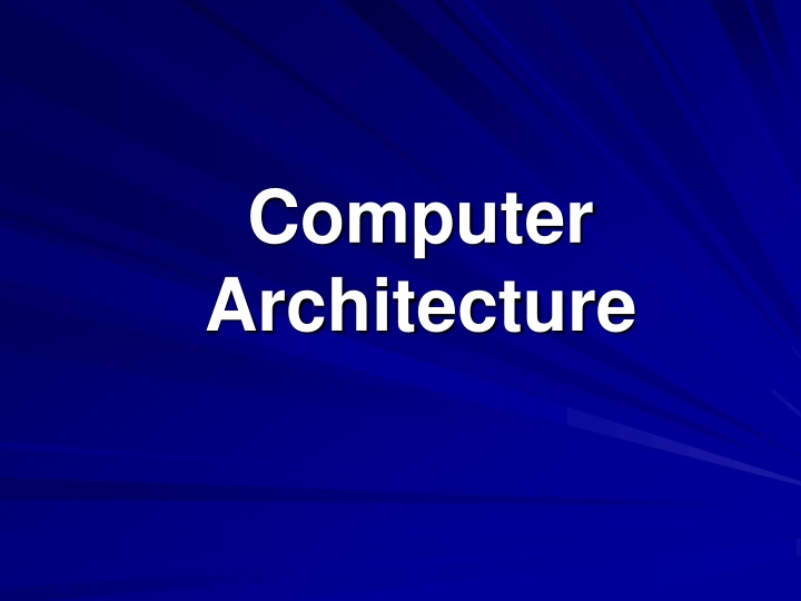 computer architecture