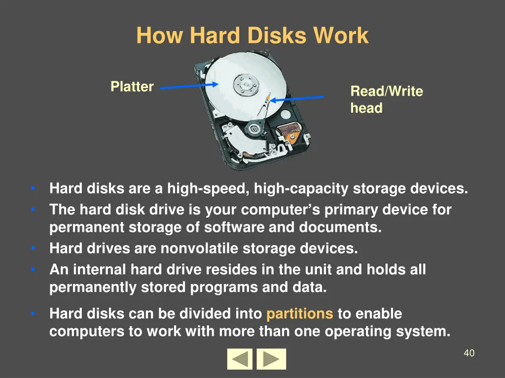 how hard disks work