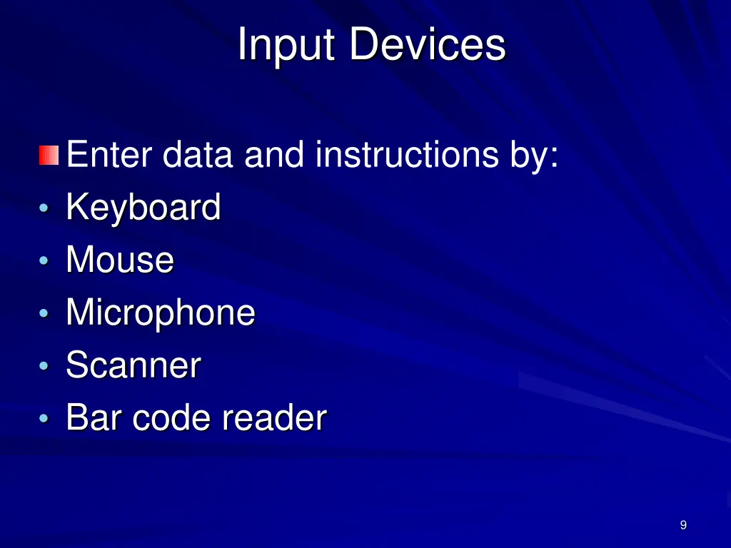 input devices