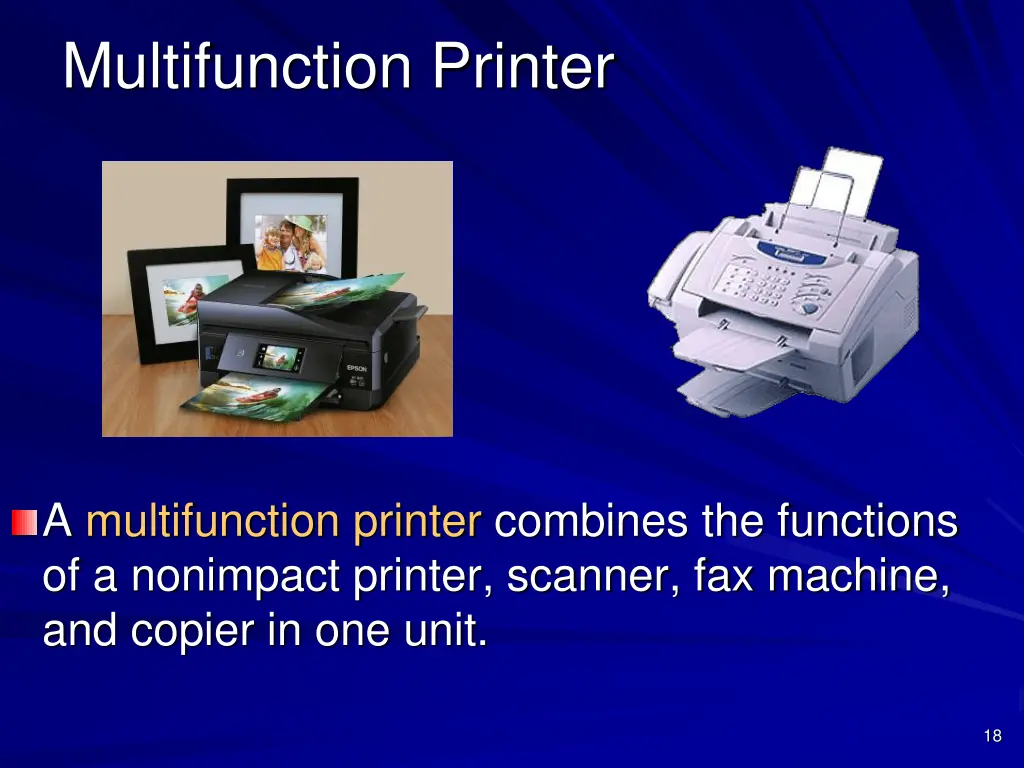 multifunction printer
