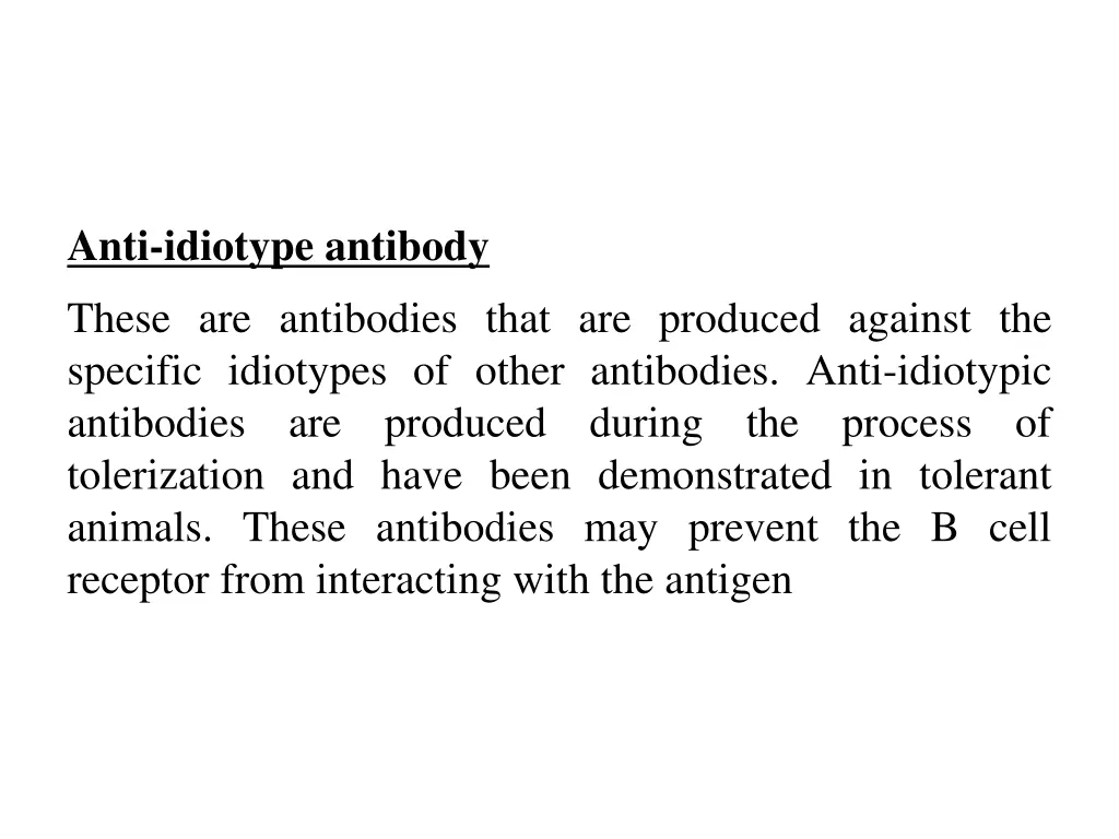 anti idiotype antibody