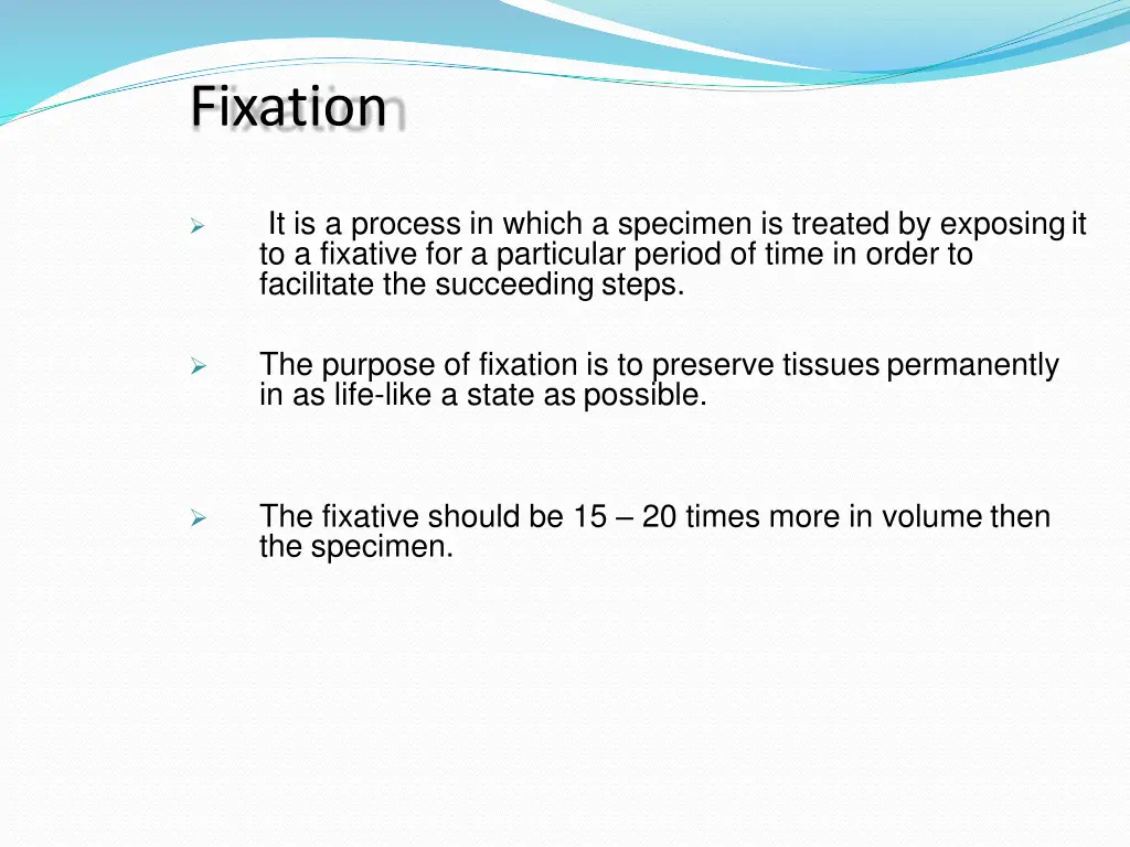 fixation
