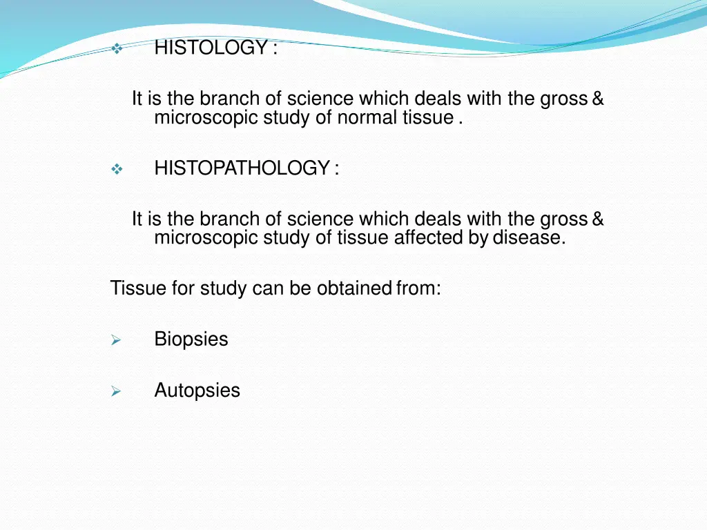 histology
