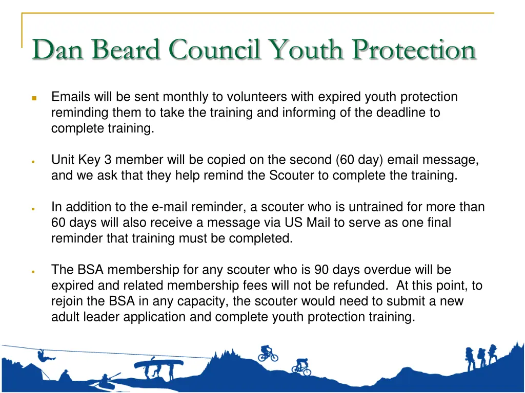 dan beard council youth protection