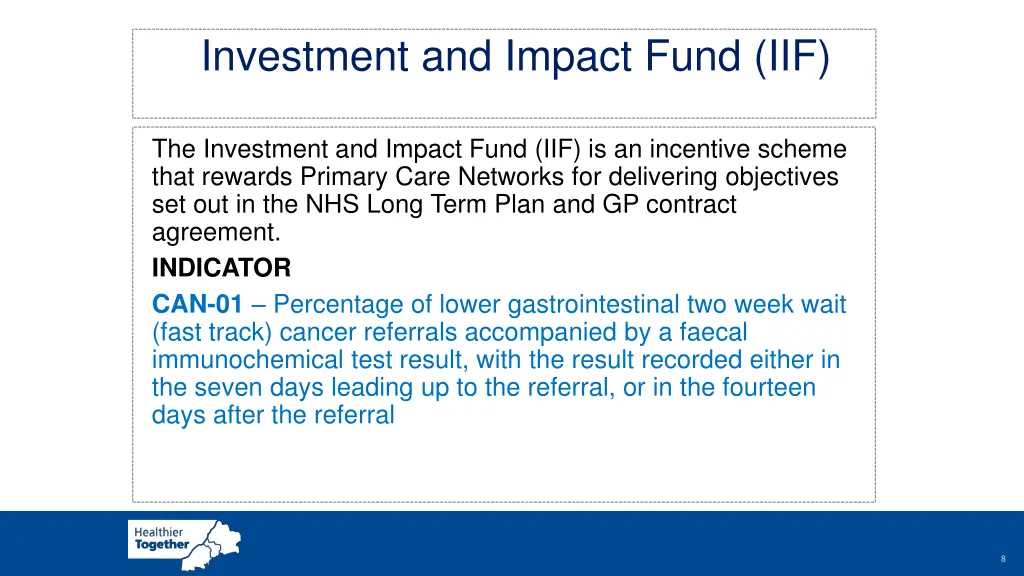 investment and impact fund iif