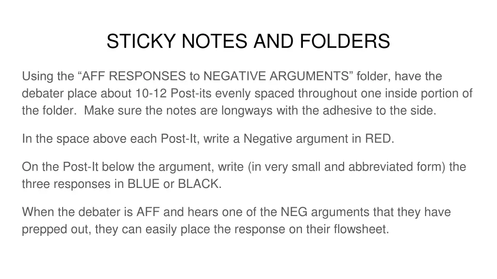 sticky notes and folders 1
