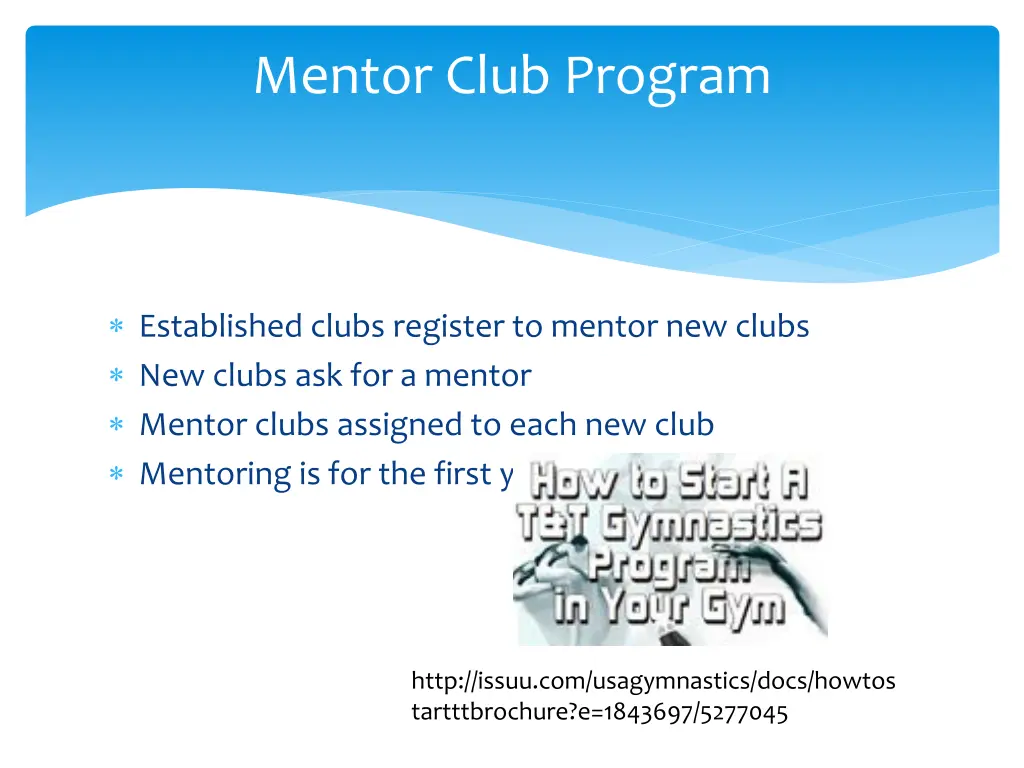 mentor club program