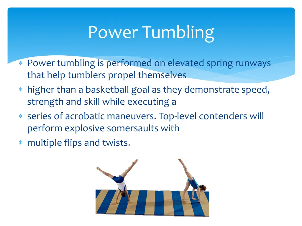 power tumbling
