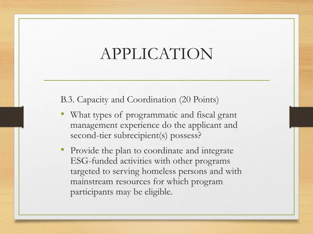 application 3