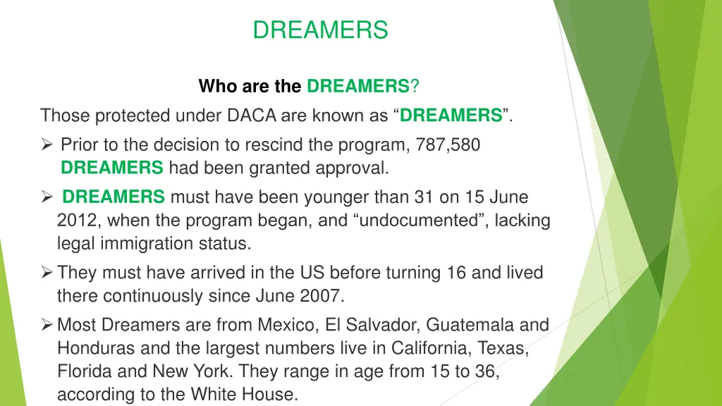 dreamers