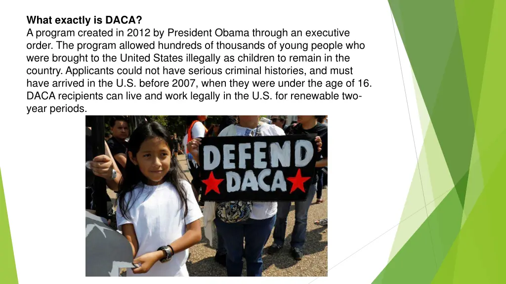 what exactly is daca a program created in 2012