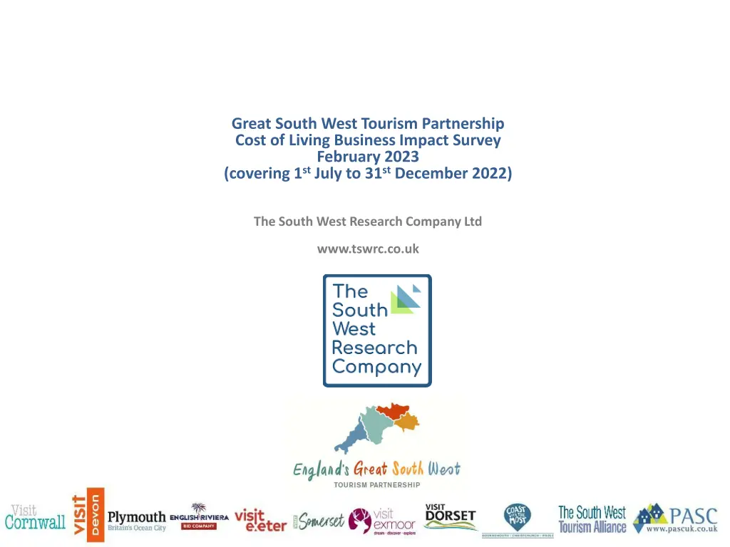 great south west tourism partnership cost 1
