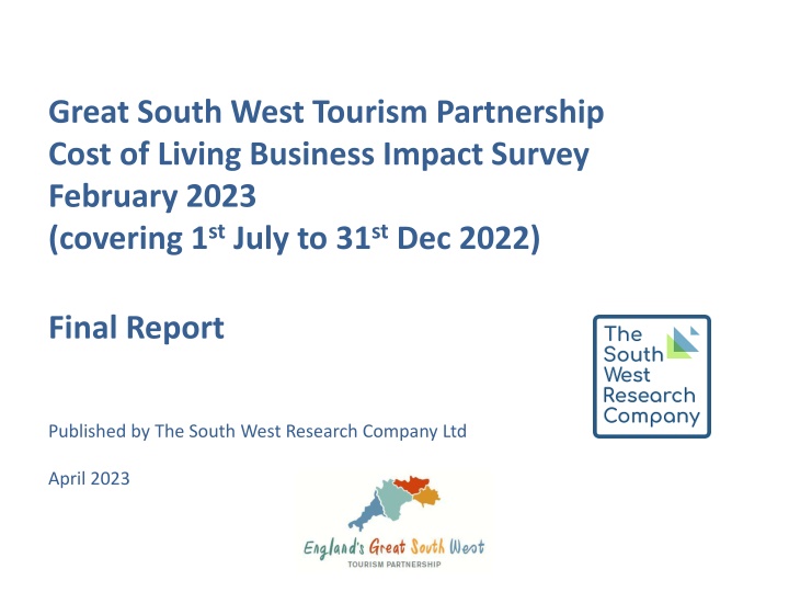 great south west tourism partnership cost