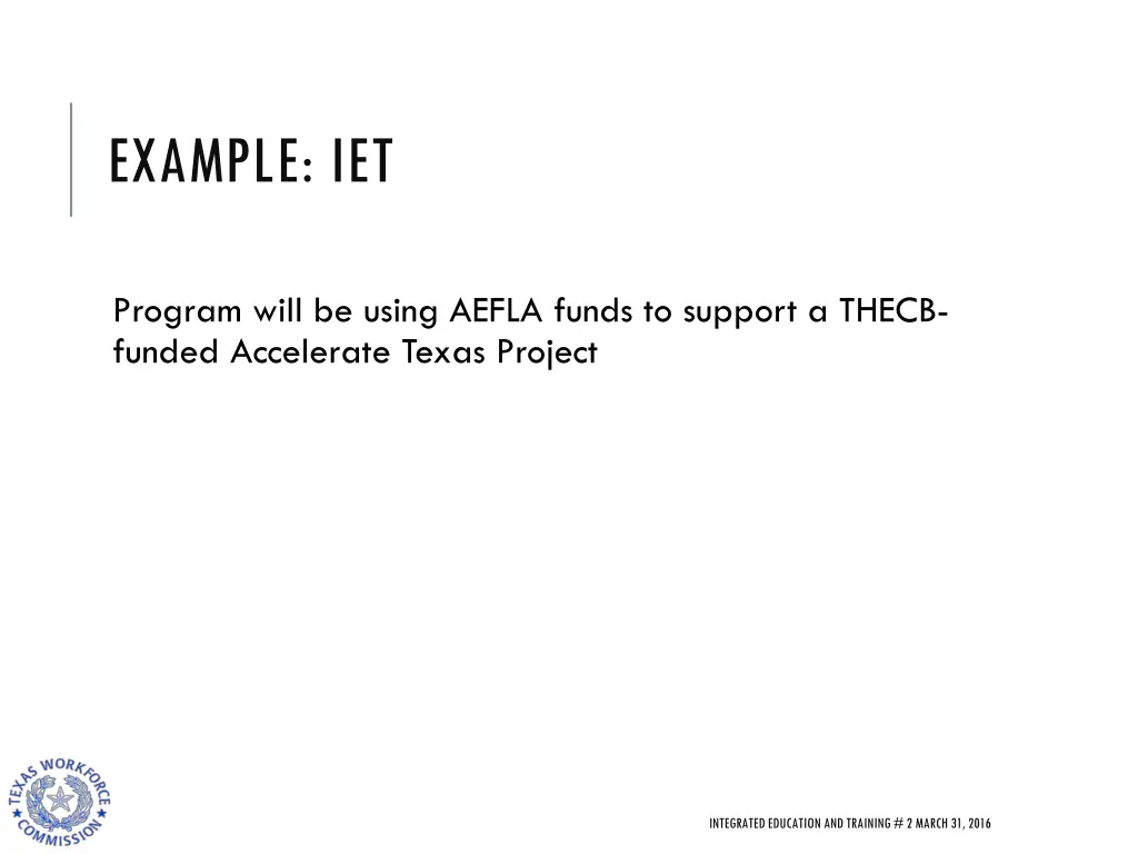 example iet
