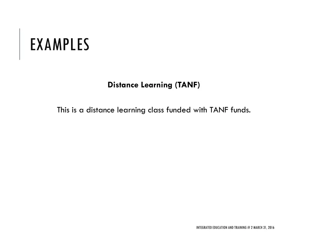examples 2