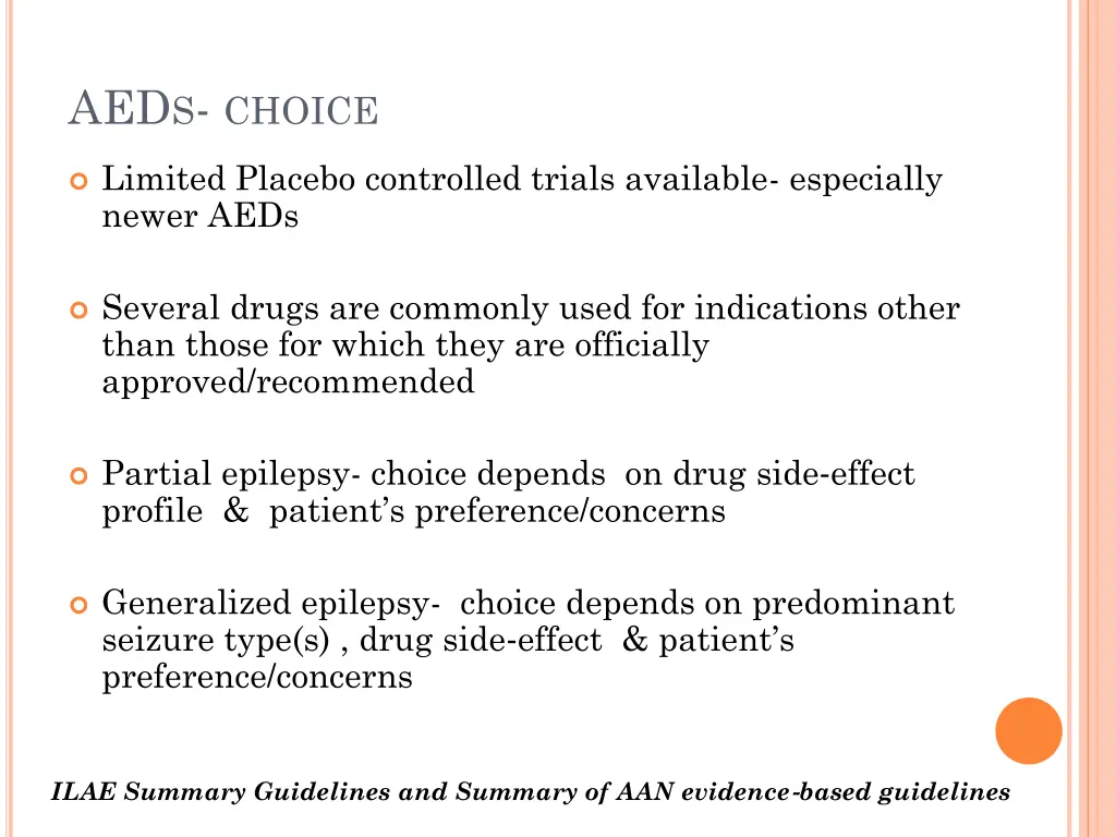 aed s choice