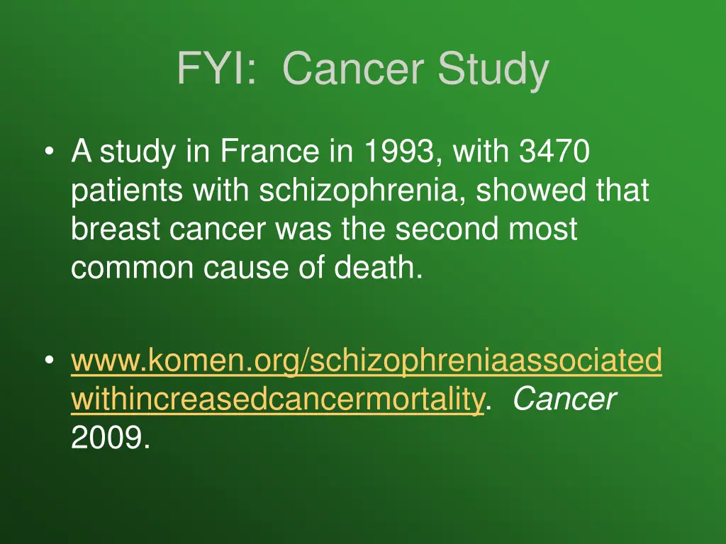 fyi cancer study