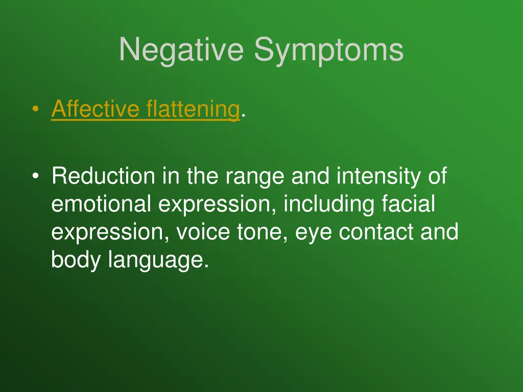negative symptoms 1