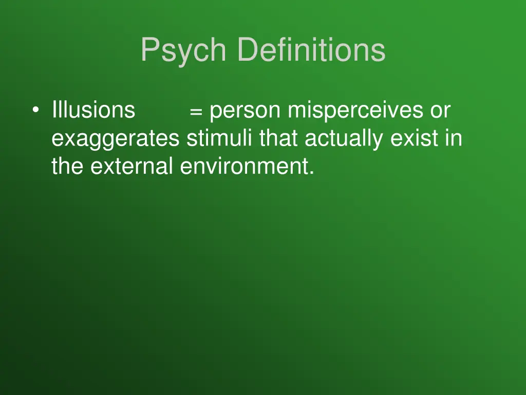 psych definitions 2