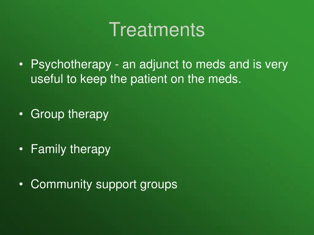 treatments
