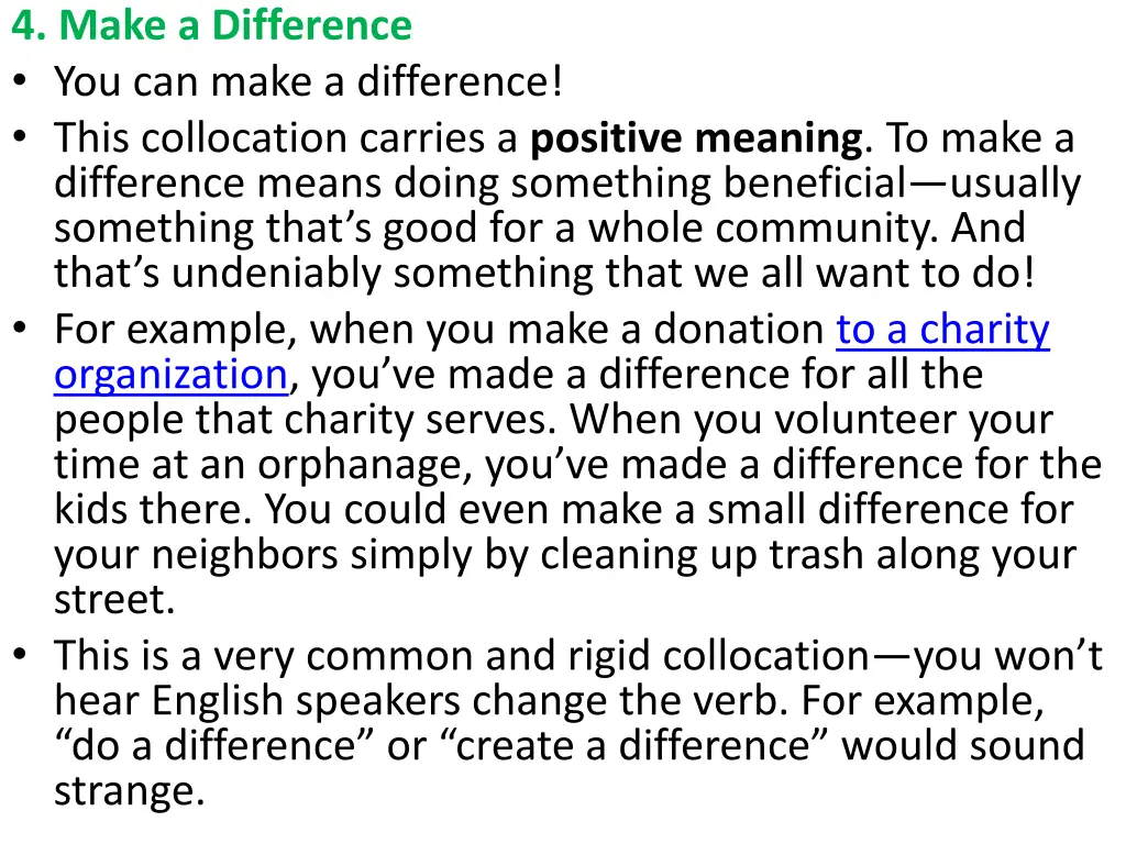4 make a difference you can make a difference