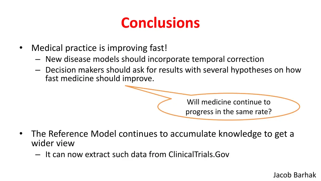 conclusions