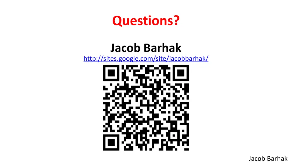 questions