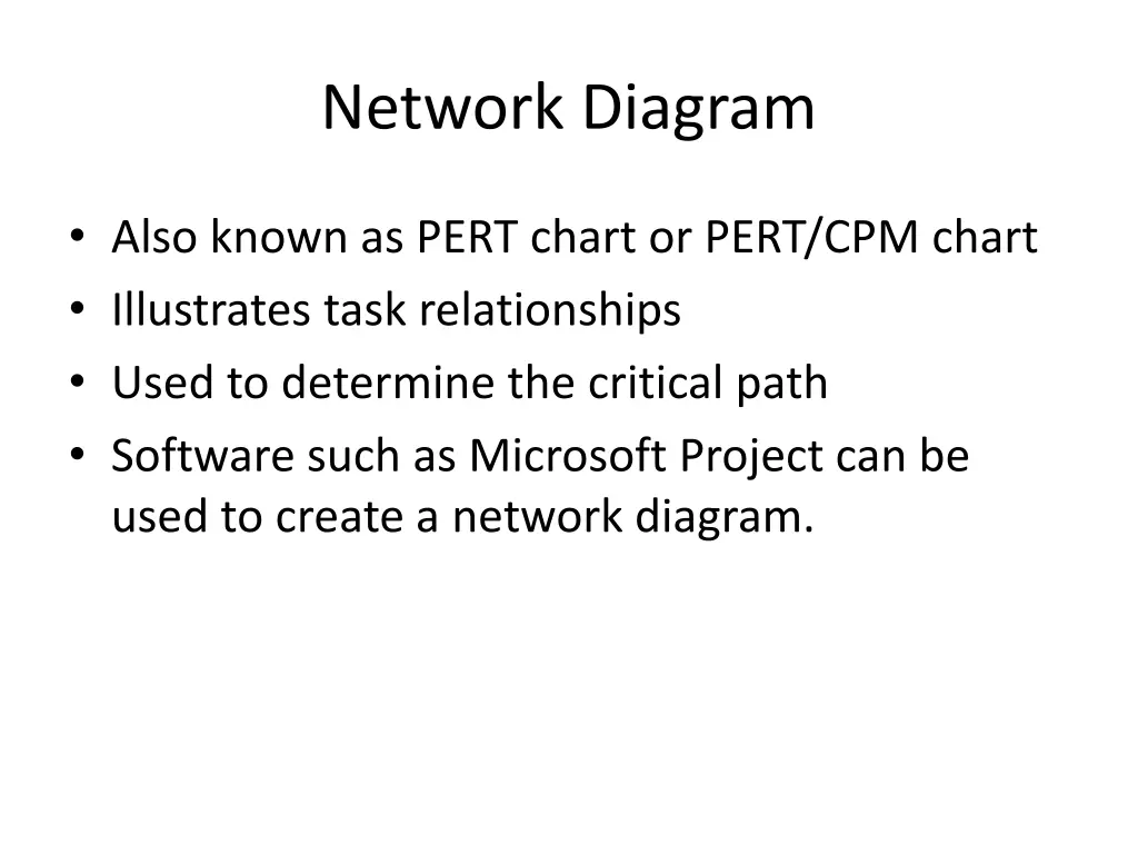 network diagram