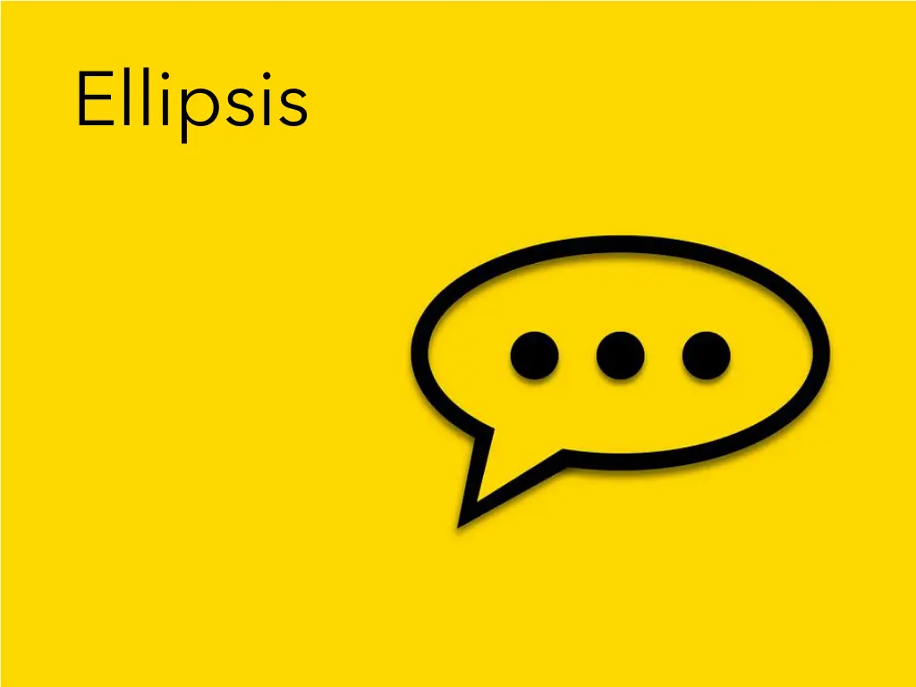 ellipsis 1