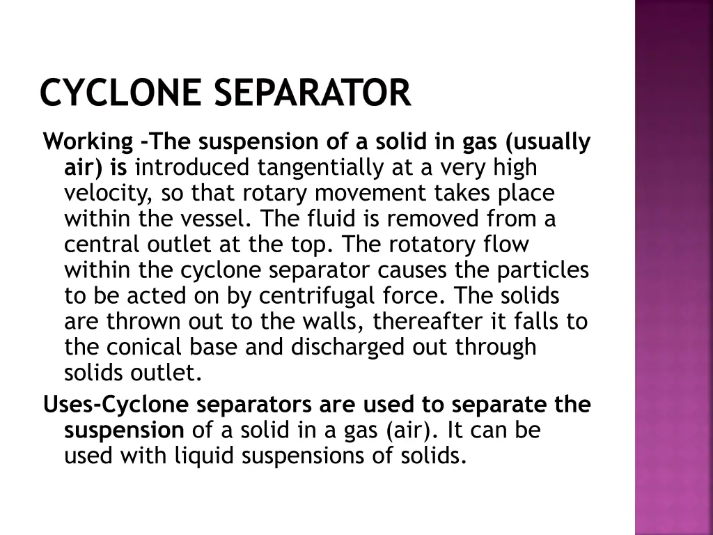 cyclone separator 2