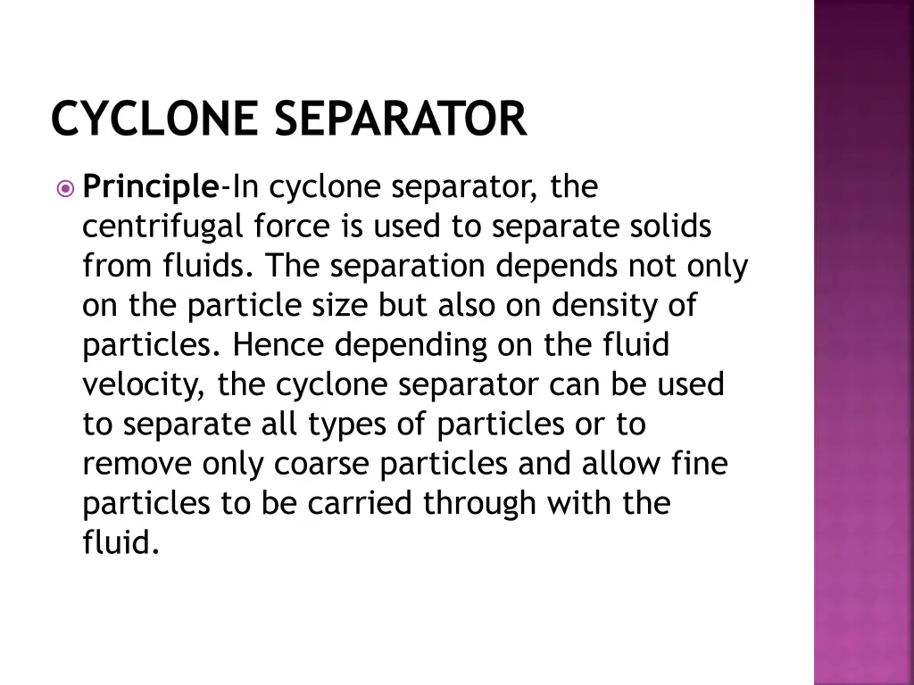 cyclone separator