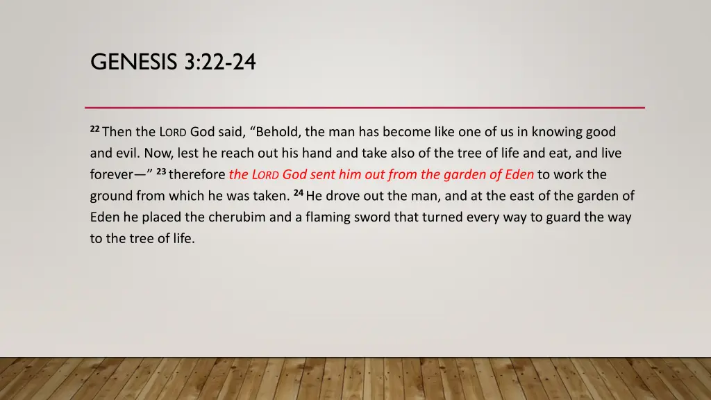 genesis 3 22 24
