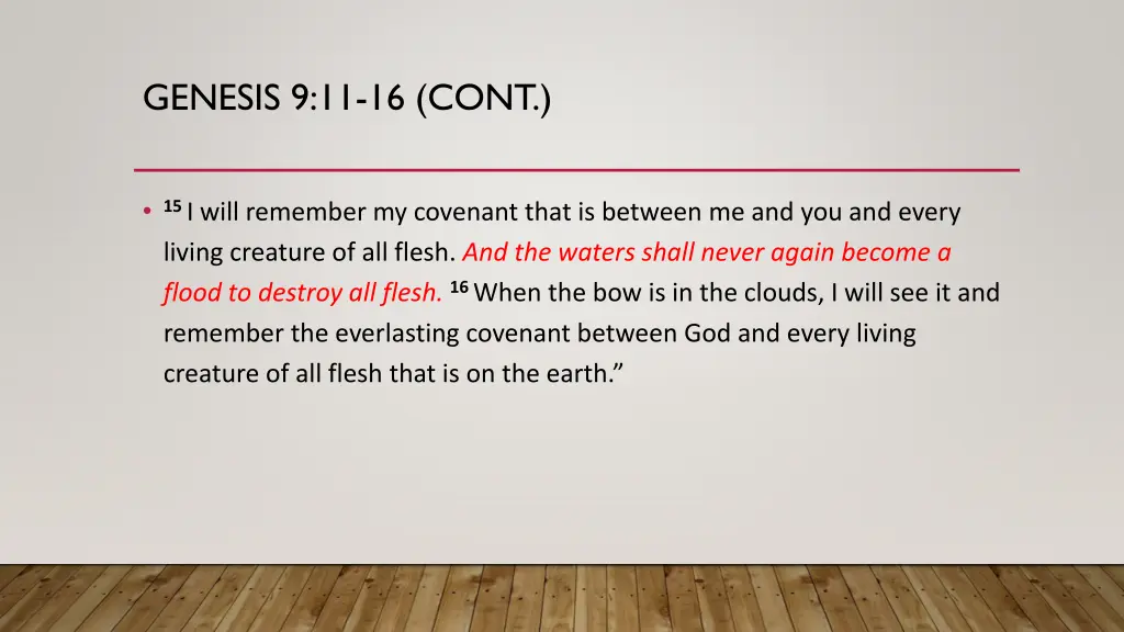 genesis 9 11 16 cont