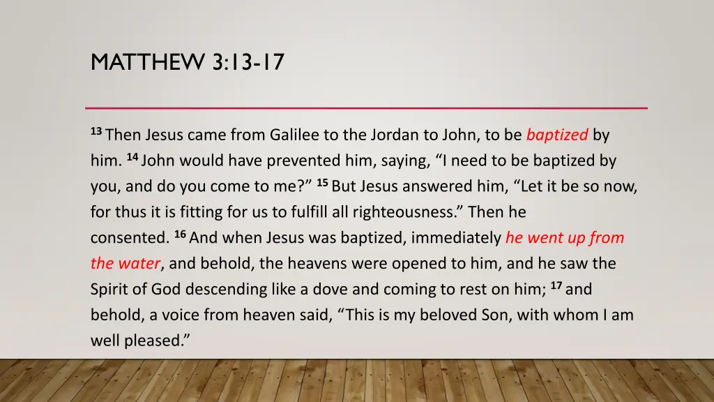 matthew 3 13 17