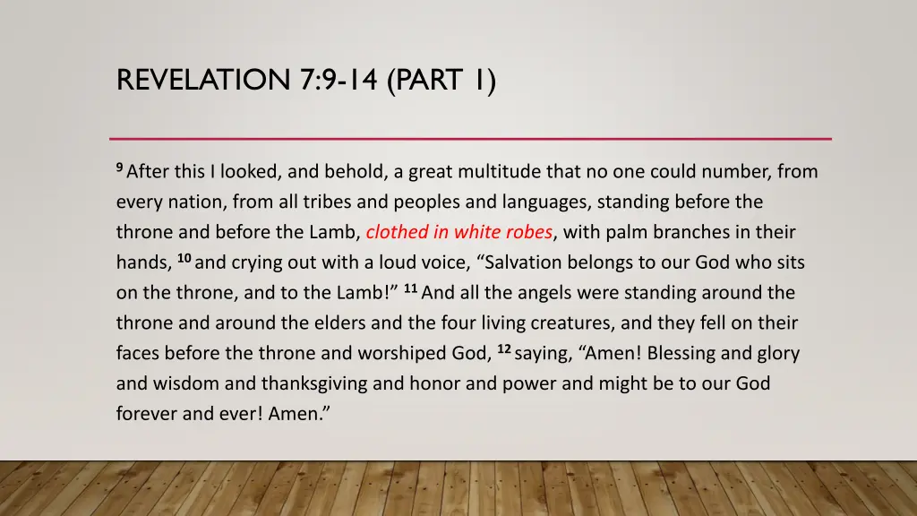 revelation 7 9 14 part 1