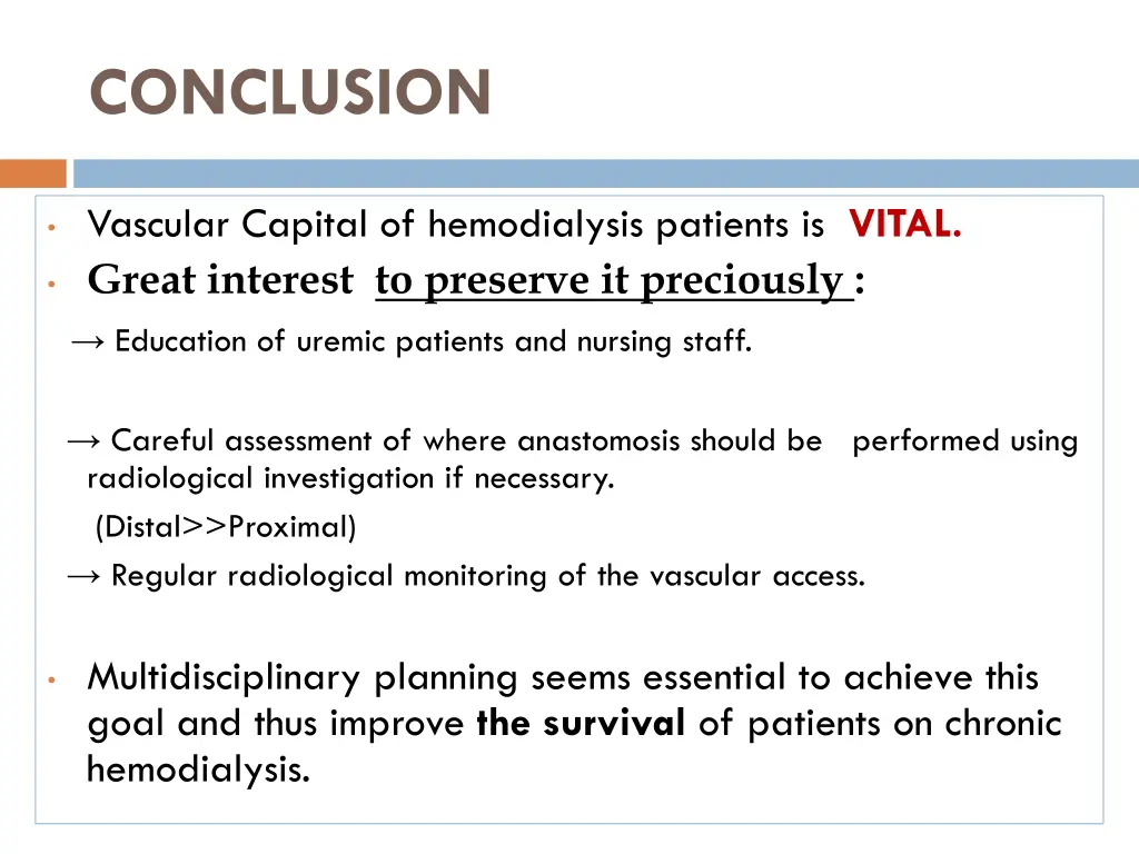 conclusion