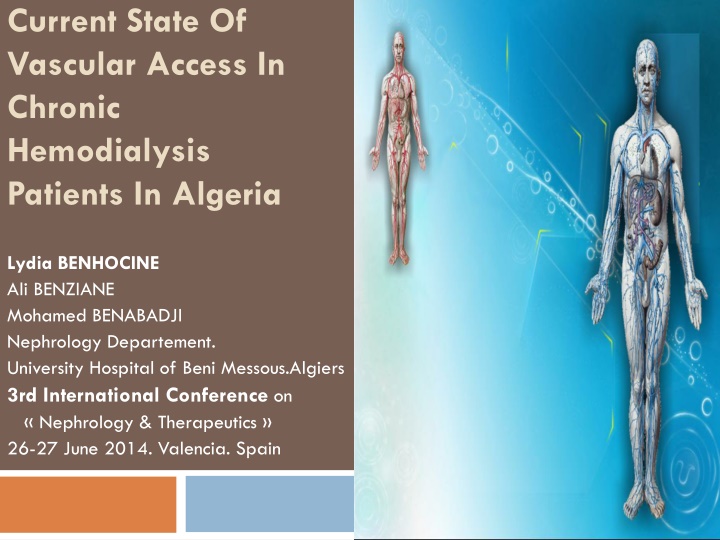 current state of vascular access in chronic