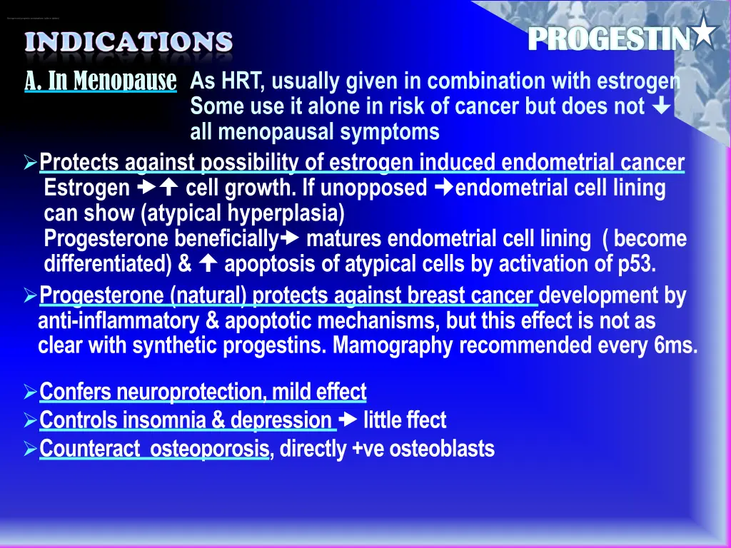 estrogen and progestin combinations pills 1