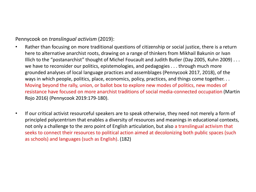 pennycook on translingual activism 2019 rather